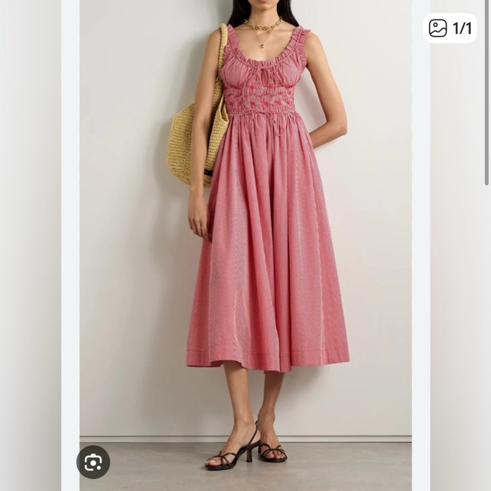 Doen Emmaretta dress in Red
